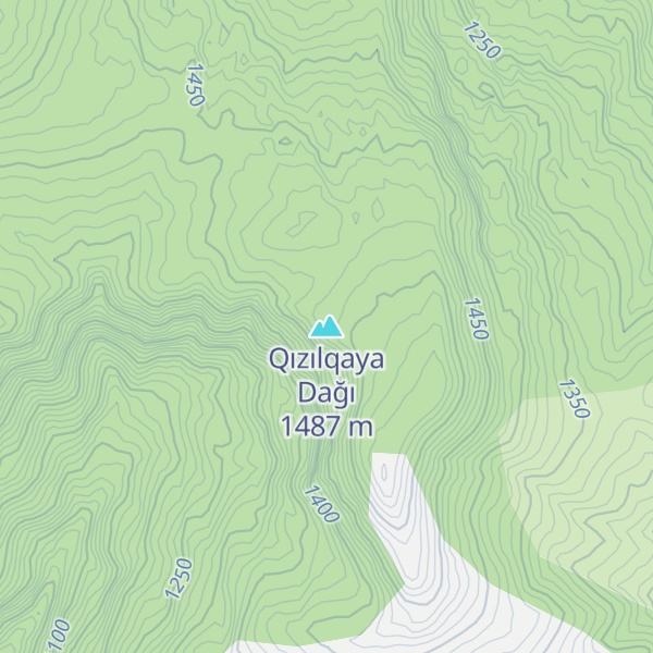 Map of Qızılqaya Dağı