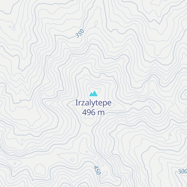 Map of Irzalytepe