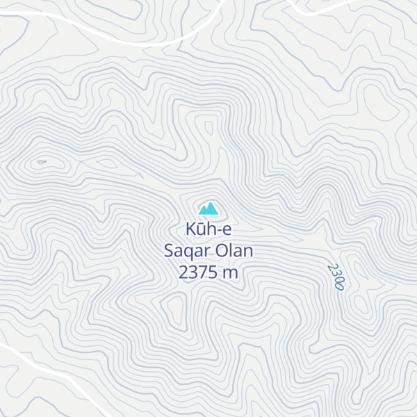 Map of Kūh-e Saqar Olan