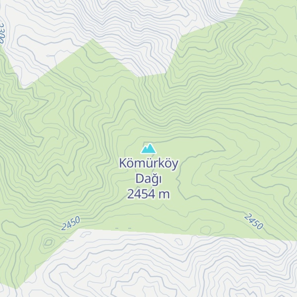 Map of Kömürköy Dağı