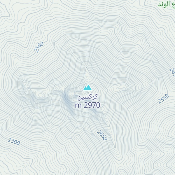 Map of کرکسین