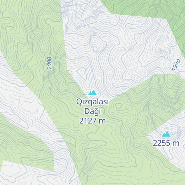 Map of Qizqalası Dağı