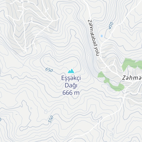 Map of Eşşəkçi Dağı