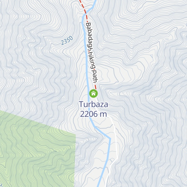 Map of Turbaza