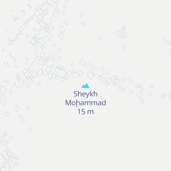 Map of Sheykh Moḩammad