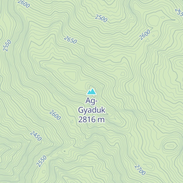 Map of Ag-Gyaduk