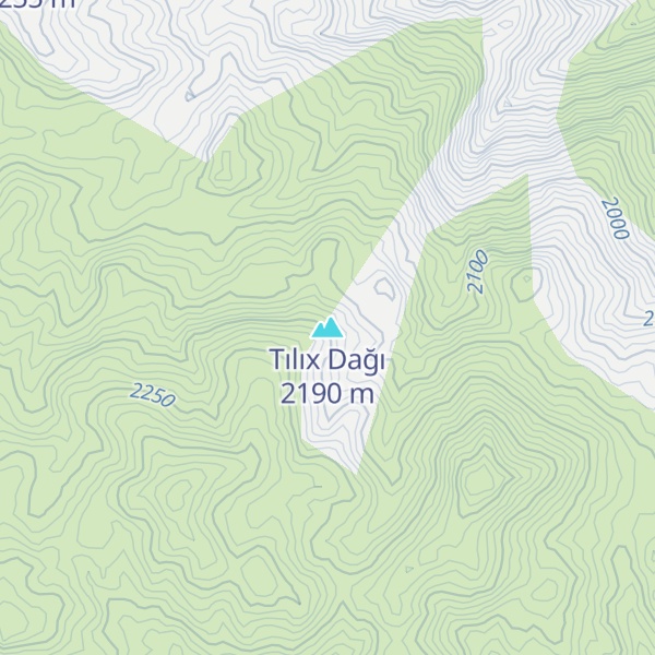 Map of Tılıx Dağı