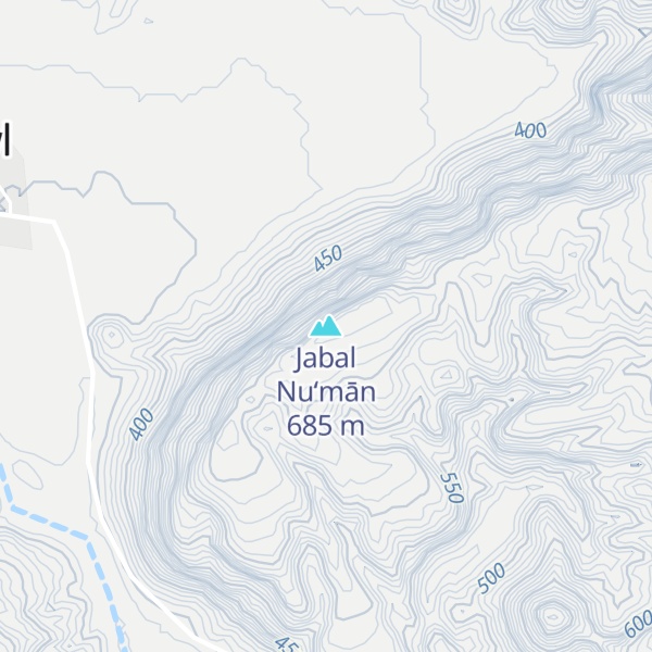 Map of Jabal Nu‘mān