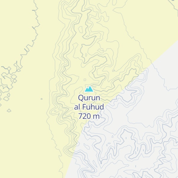 Map of Qurun al Fuhud