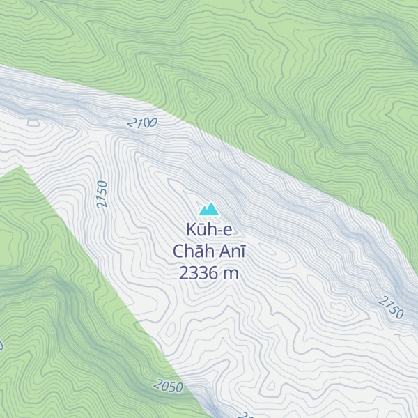 Map of Kūh-e Chāh Anī