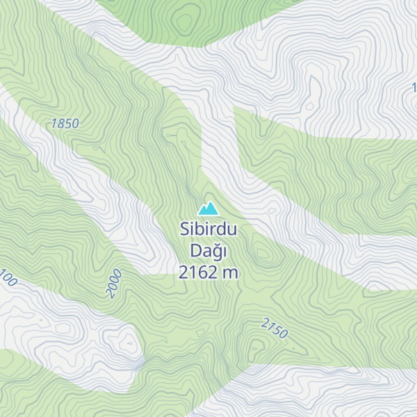 Map of Sibirdu Dağı