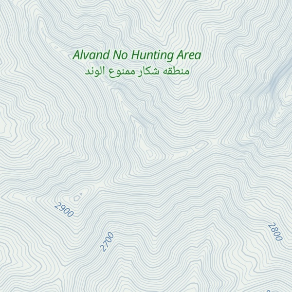 Map of Khofār Kūh