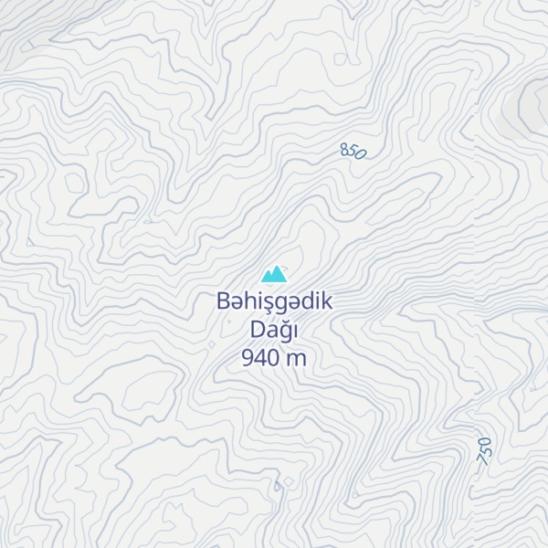 Map of Bəhişgədik Dağı
