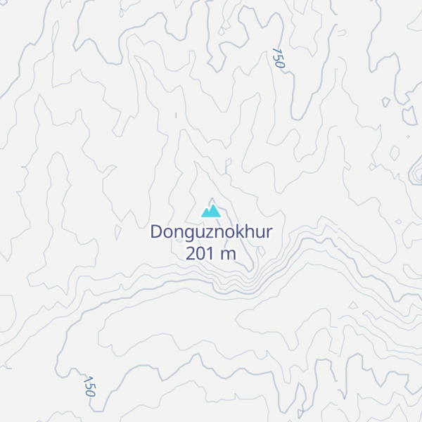 Map of Donguznokhur