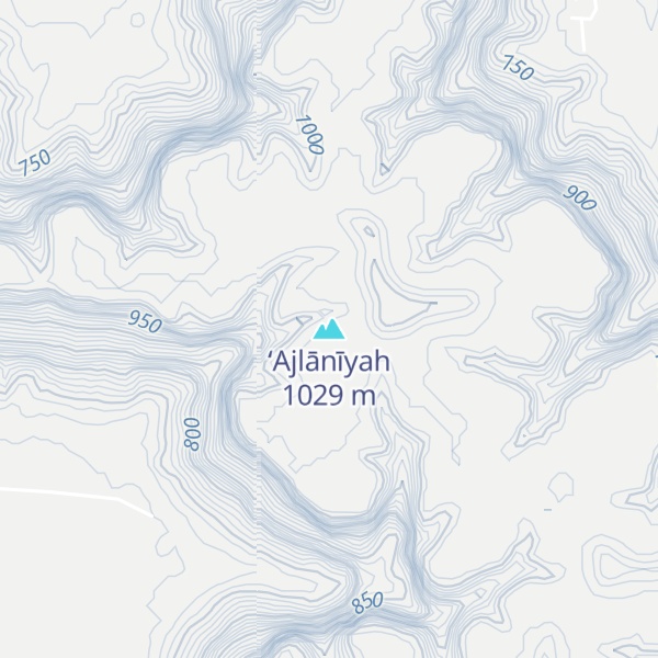 Map of ‘Ajlānīyah