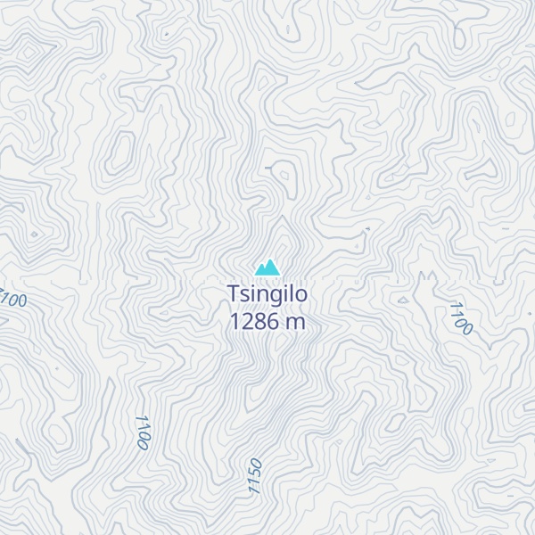 Map of Tsingilo