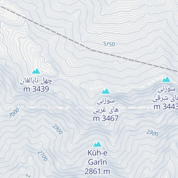 Map of نسار پهن