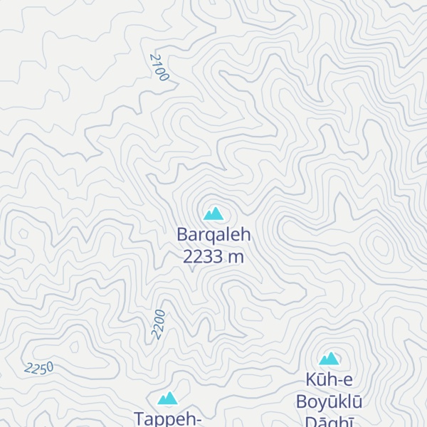 Map of Barqaleh
