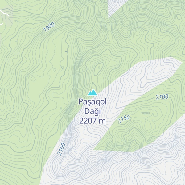 Map of Paşaqol Dağı