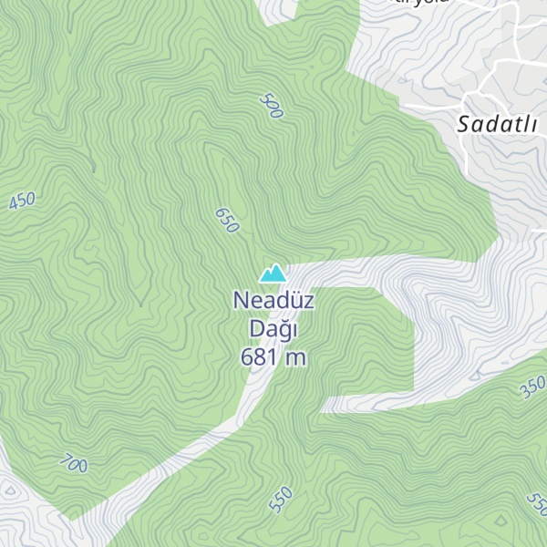 Map of Neadüz Dağı