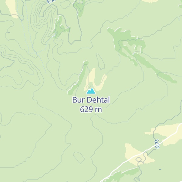 Map of Bur Dehtal