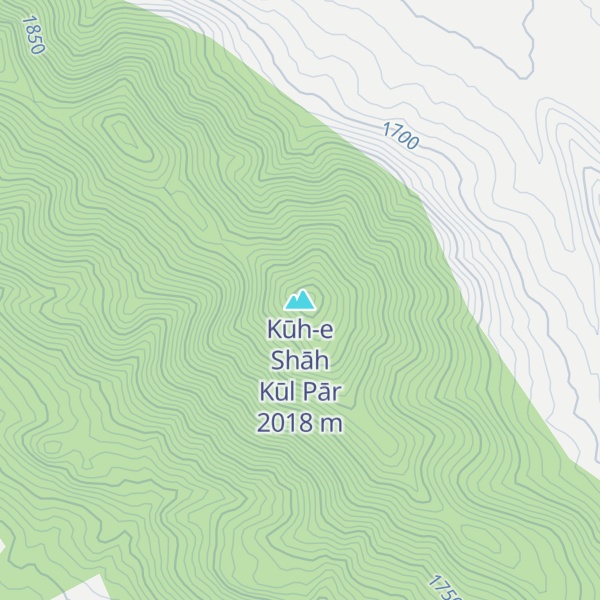 Map of Kūh-e Shāh Kūl Pār