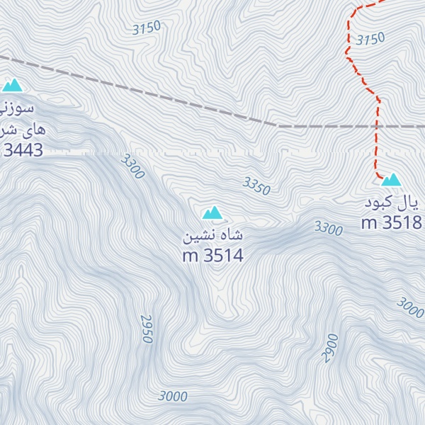 Map of شاه نشین