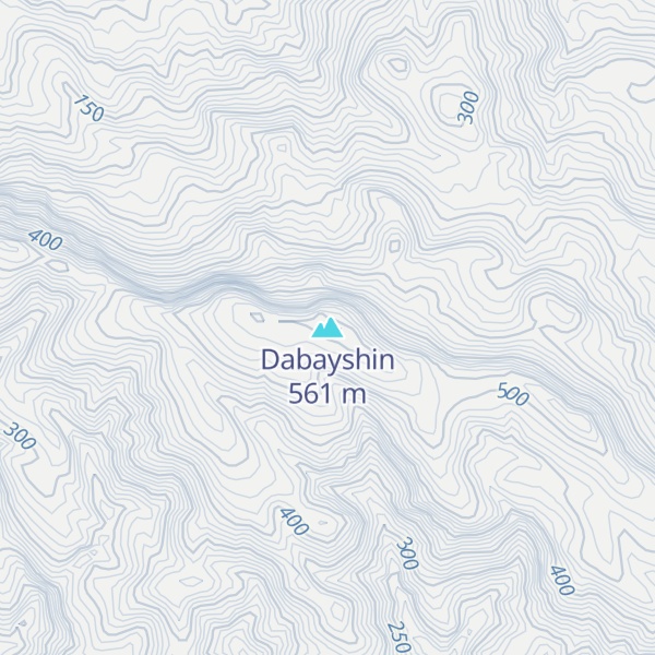 Map of Dabayshin