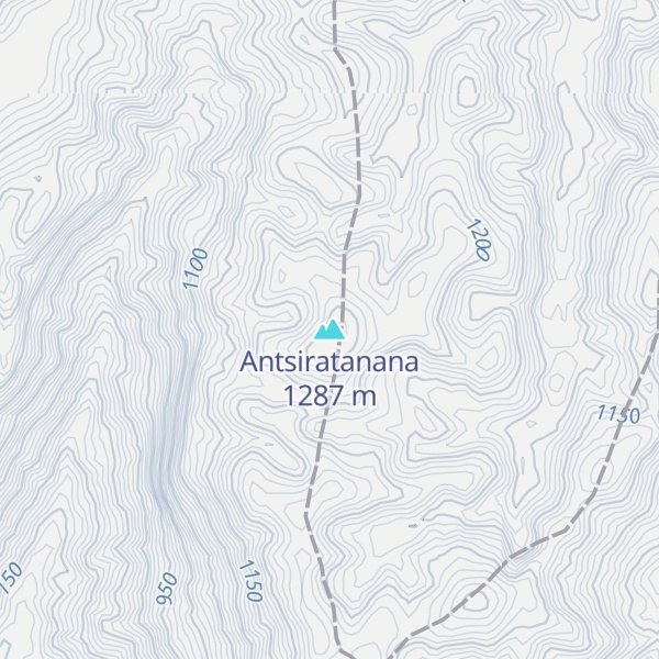 Map of Antsiratanana