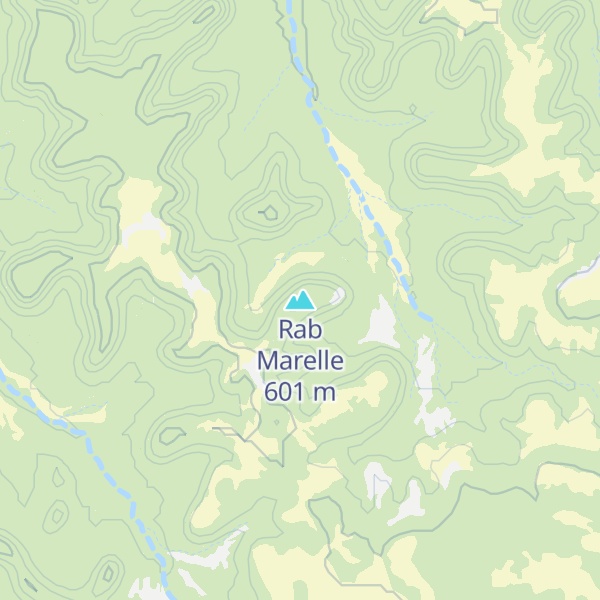 Map of Rab Marelle