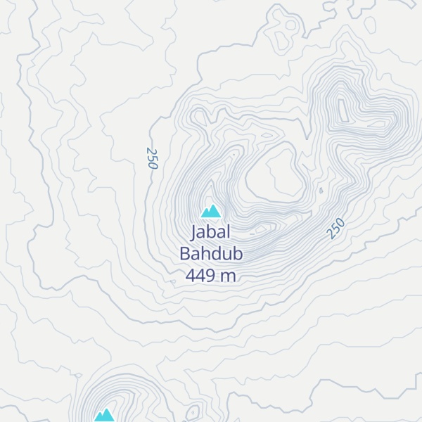 Map of Jabal Bahdub