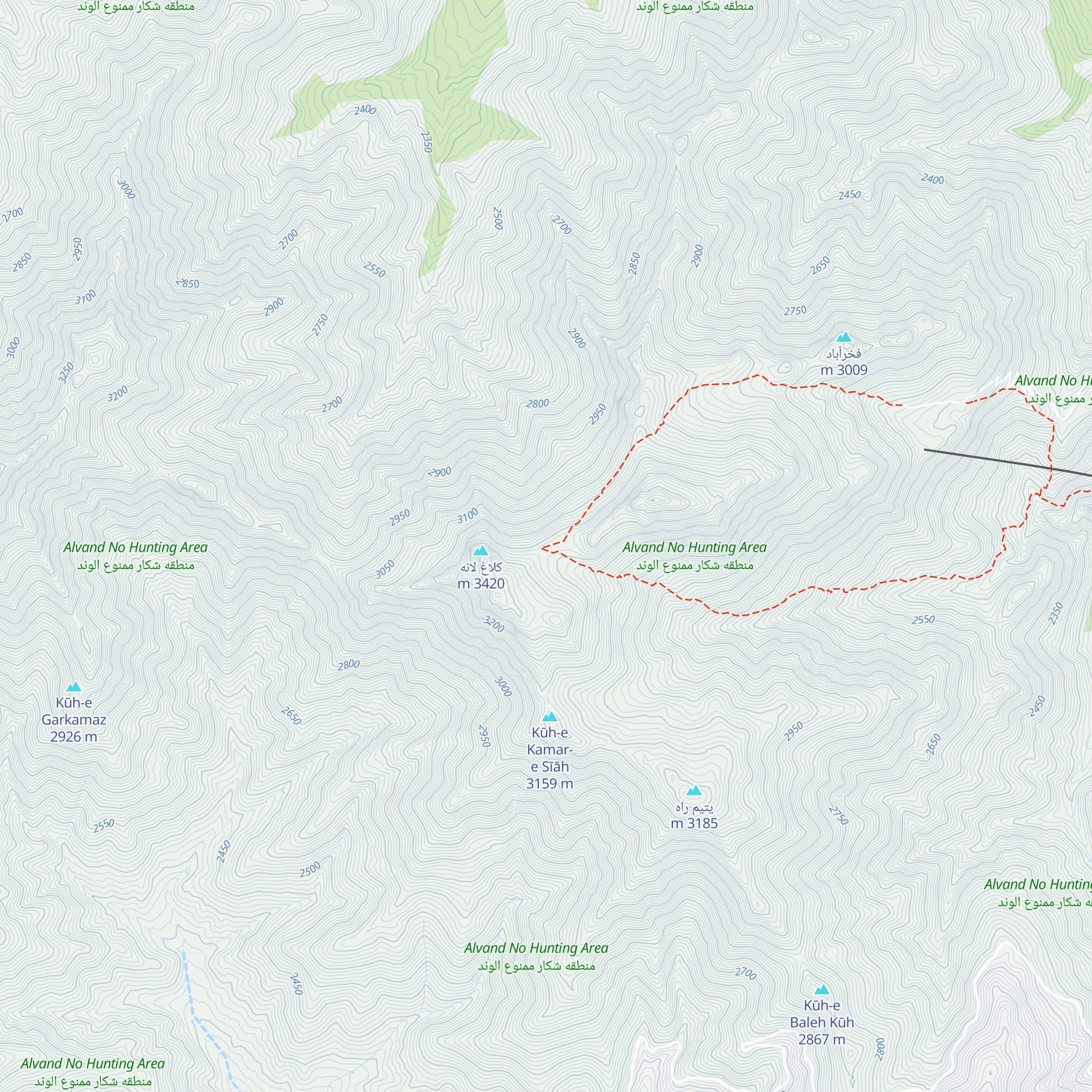 کلاغ لانه map