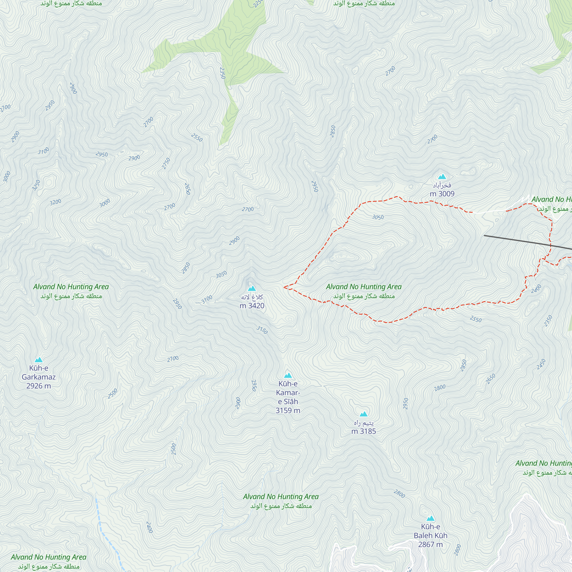 کلاغ لانه map