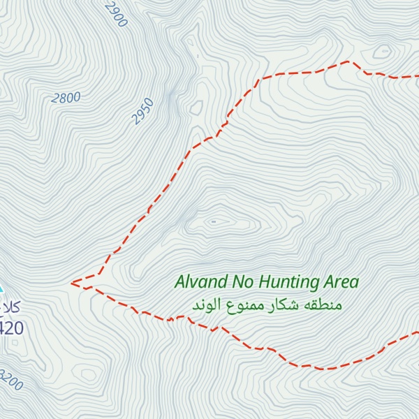 Map of Alvand