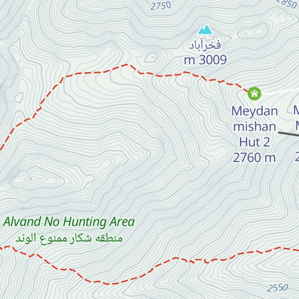 Map of Arasbaran