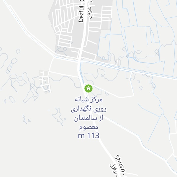 Map of مرکز شبانه روزی نگهداری از سالمندان معصوم