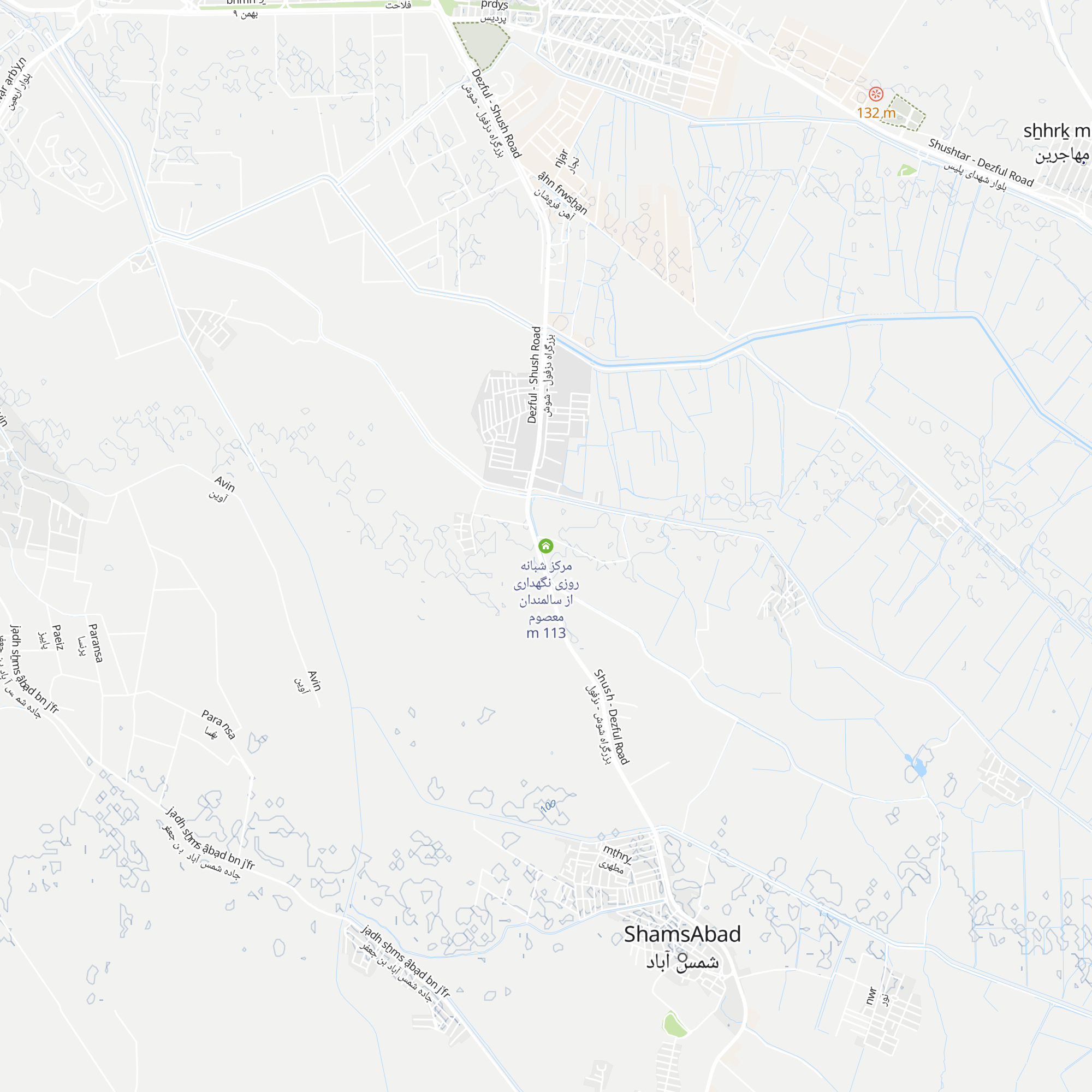 مرکز شبانه روزی نگهداری از سالمندان معصوم map