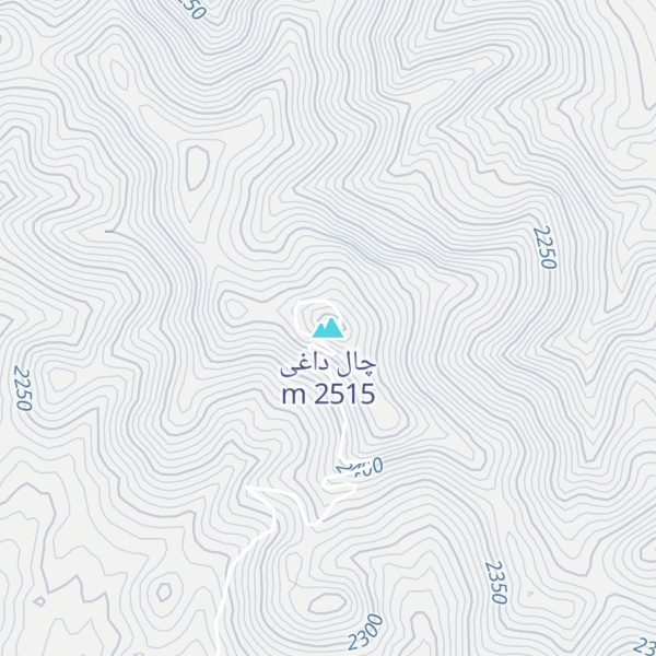 Map of چال داغی