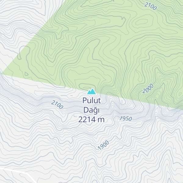 Map of Pulut Dağı