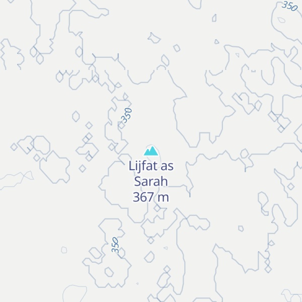 Map of Lijfat as Sarah