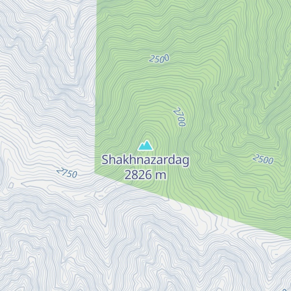 Map of Shakhnazardag