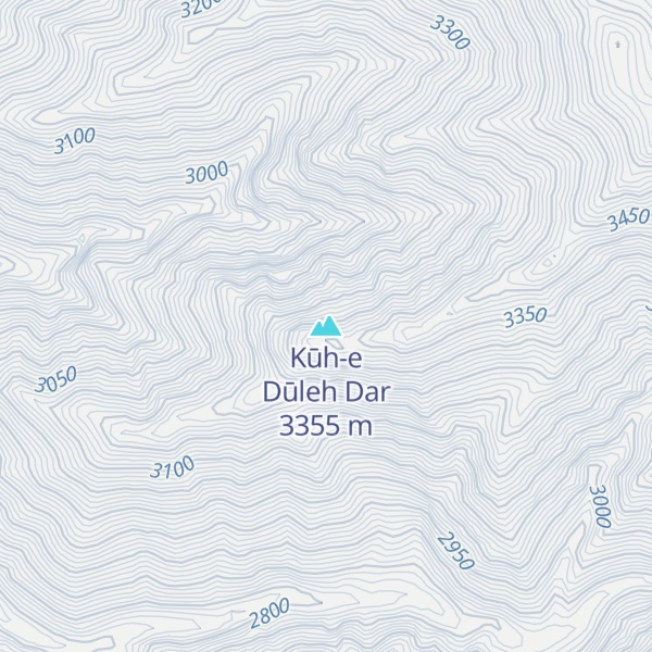 Map of Kūh-e Dūleh Dar