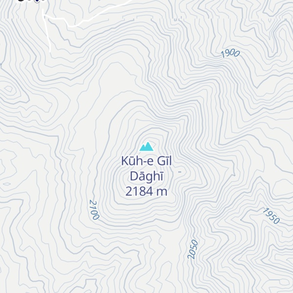 Map of Kūh-e Gīl Dāghī