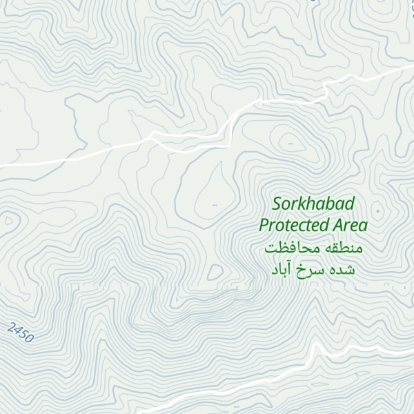 Map of Kūh-e Ţavālash Dāghī