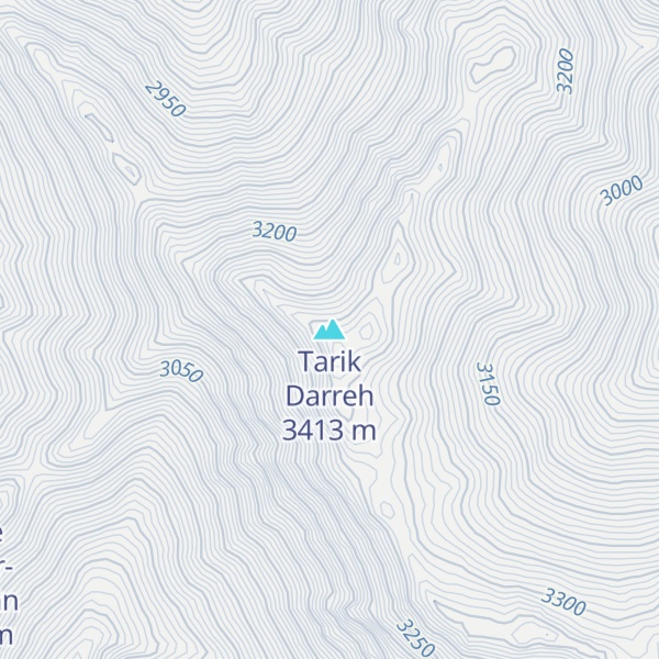 Map of Tarik Darreh