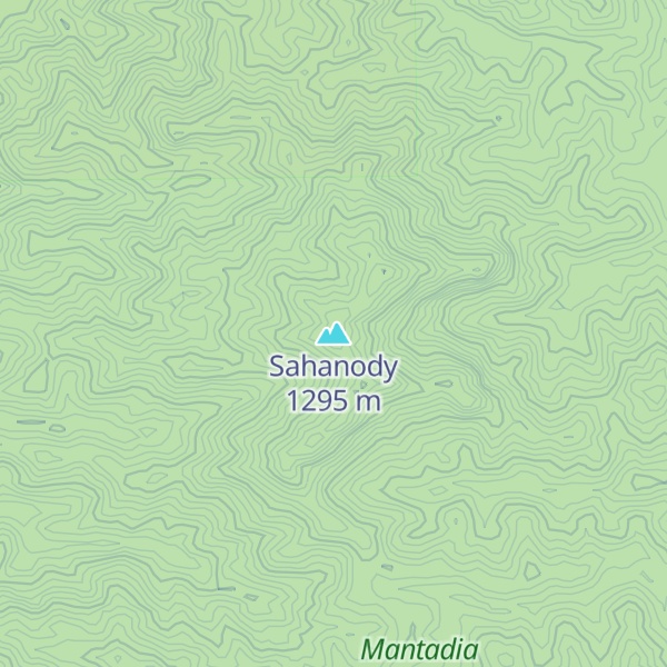 Map of Sahanody