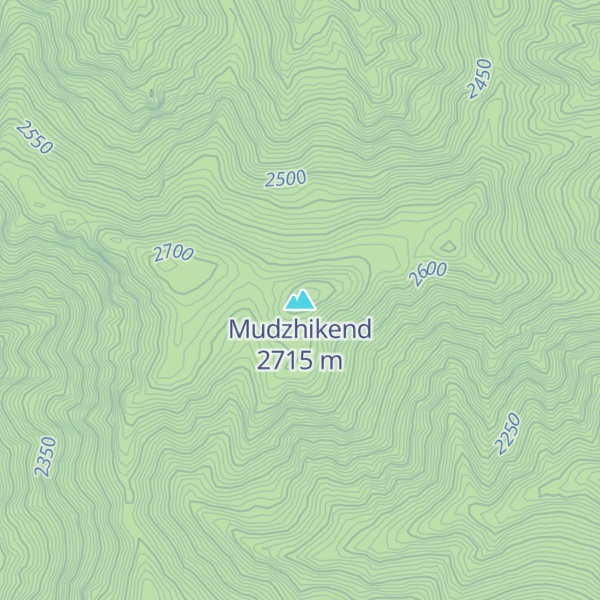 Map of Mudzhikend