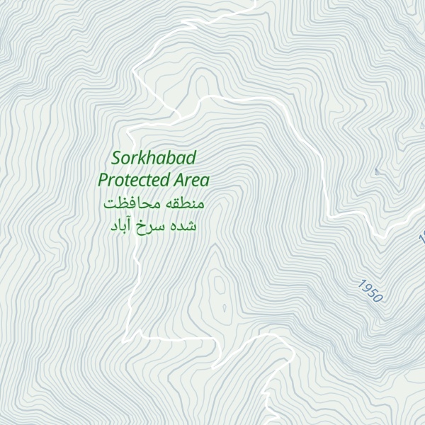 Map of Kūh-e Bīrbī’īn Dāghī