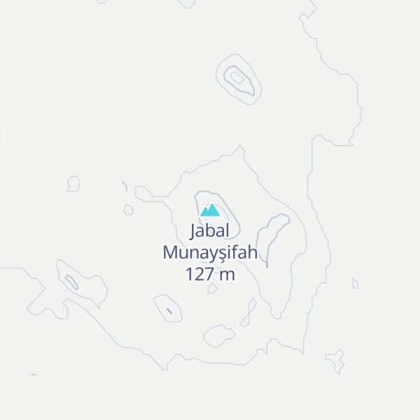 Map of Jabal Munayşifah