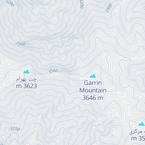 Map of هجده یال